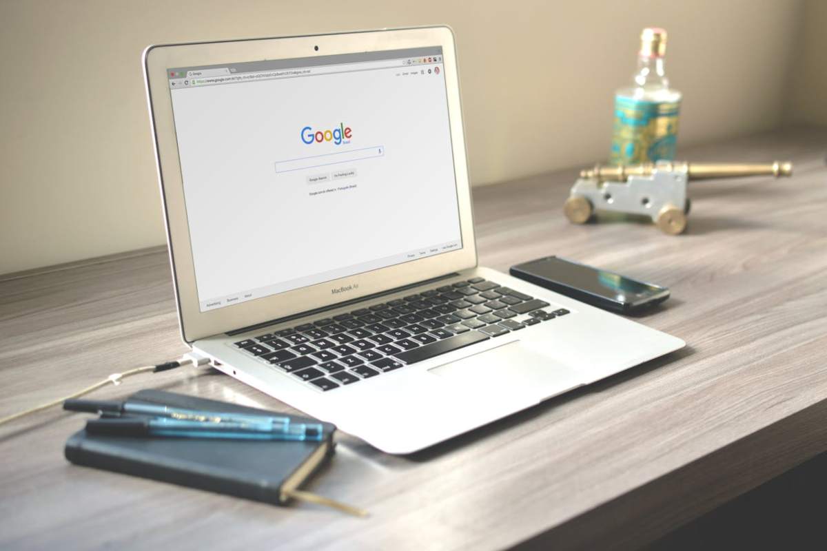 Google su laptop