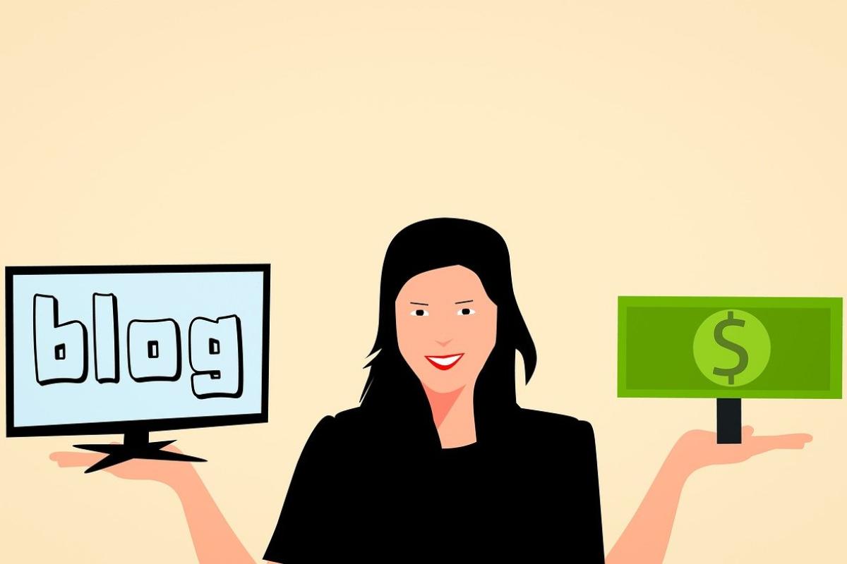 Immagine in grafica di monetizzazione web