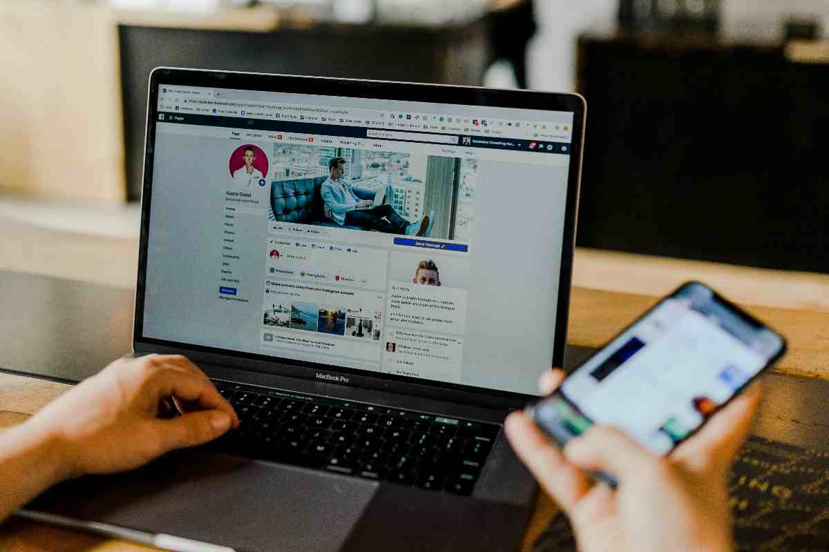 Distribuzione di contenuti sui social