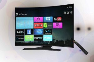 Una smart tv